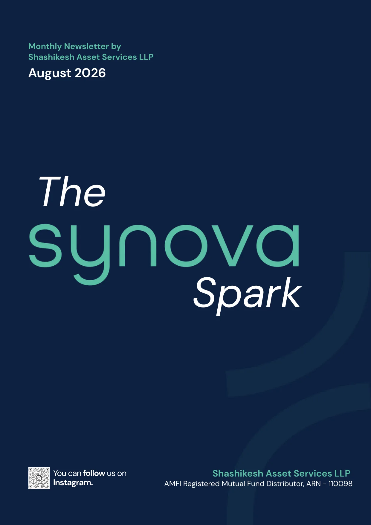 Cover of The Synova Spark — August 2026